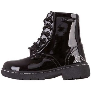 Kappa - Deenish - Veterboots - Zwart - Gelakt Leer
