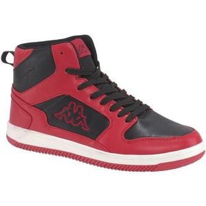 Kappa Lineup Hardloopschoenen voor op straat, uniseks, 2011 Red Black, 43 EU