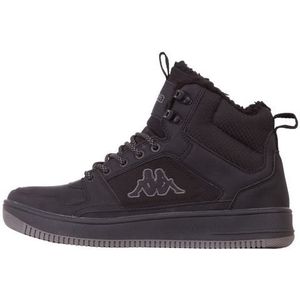 Kappa Unisex Shab FUR Sneakers, zwart, 45 EU