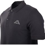Kappa - Poloshirt - Asphalt - Katoen