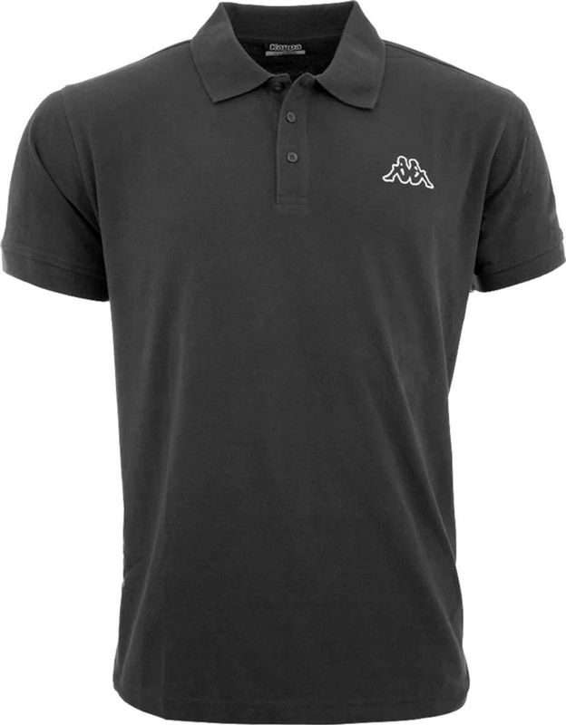 Kappa - Poloshirt - Asphalt - Katoen