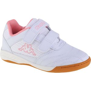 Kappa Unisex Kids Kickoff T Sneaker, White Flamingo, 28 EU
