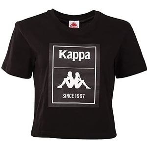 Kappa Lilpa T-shirt voor dames, regular fit, caviar, S