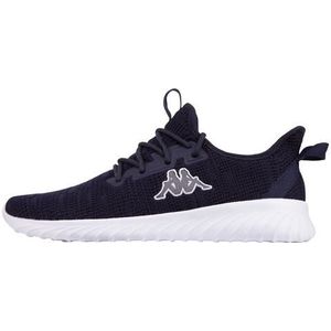 Kappa Unisex Capilot sneakers, marineblauw/wit, 40 EU