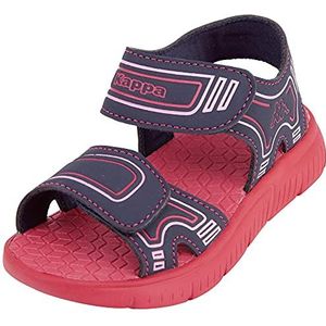 Kappa Unisex Kaleo K sandalen voor kinderen, marine/roze, 31 EU, Navy pink., 37 EU