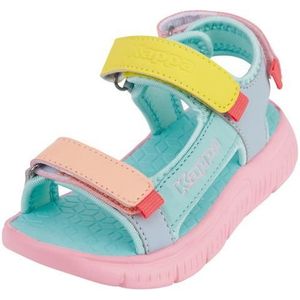 Kappa Kana MF rosa-graue Kinder-Wandersandalen 260886MFK 6117 27