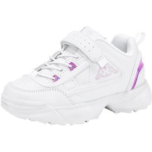 Kappa 260782GCK, training Unisex-Kind, wit multi, 25 EU