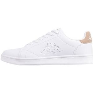 Kappa Unisex Limit Sneaker, White/Sand, 38 EU