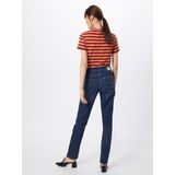 Jeans - Effen - Denim - Slimfit - Rinsed/dark washed