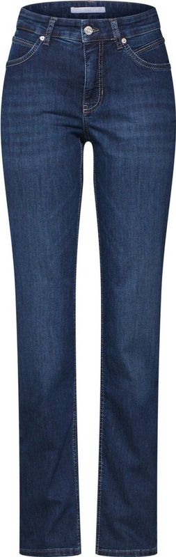 Jeans - Effen - Denim - Slimfit - Rinsed/dark washed