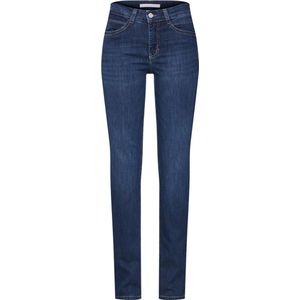 MAC Jeans Damen Hose Slim Angela blau-dunkel 44/32
