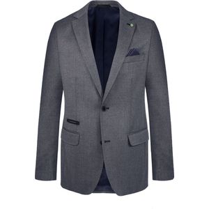 Weis - 202124-diego - Colbert - Zwart - Regular Fit, Dubbele Split, 54% Polyester, 46% Viscose