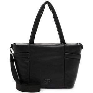 SURI FREY Schoudertas Schoudertas Baggy Cityshopper Black Zwart