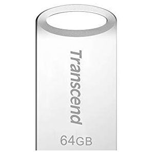 Transcend TS64GJF710S 64GB | JetFlash 710S Zilveren USB Stick USB 3.1 Gen 1 interface