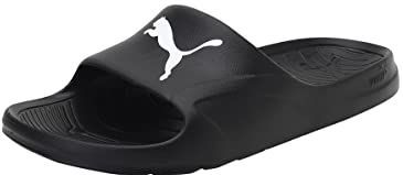 PUMA - Divecat Muiltjes - Zwart/Wit - Bovenmateriaal van Spuitgegoten EVA