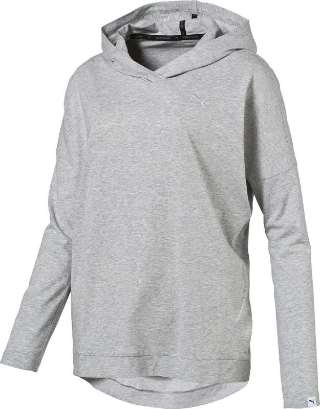 Puma - ESS Hooded Cover Up - Sporttop - Light Gray Heather - DryCELL Materiaal