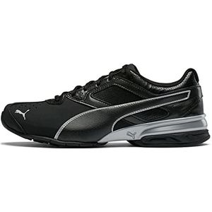 PUMA Men Tazon 6 FM Road Running Shoes, Puma Black-Puma Silver, 43 EU