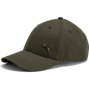 Puma cap logo metaal - Volwassenen - kaki