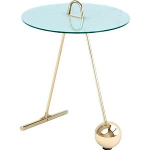 Lalee Avenue  Bijzettafel Pendulum 525 - goud / wit