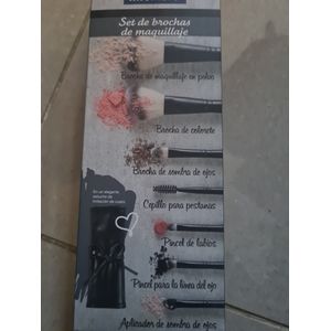 Miomare Cosmetische Make up Kwasten 7-delig