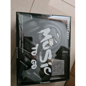 Silvercrest Geschenkset Koptelefoon - Powerbank - Bluetooth speaker - Zwart - Cadeau