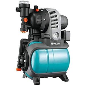 Gardena Classic 3000/4 Eco Hydrofoorpomp, Met Thermische Veiligheidsschakelaar, Terugslagventiel, Start/Stop-Automaat, 650 W Vermogen, Max. Capaciteit 2800 L/H (1753-20)