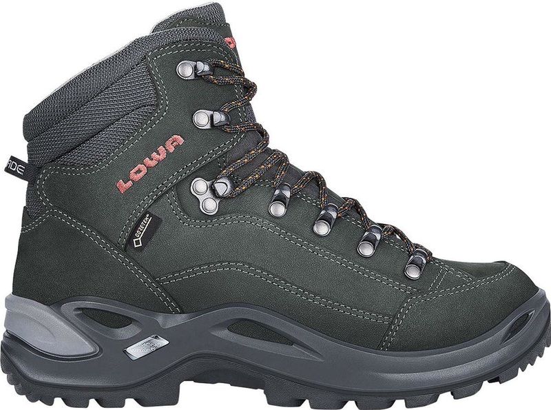 LOWA - Renegate GTX Mid - Wandelschoenen - Grijs - Nubuck - Waterdicht