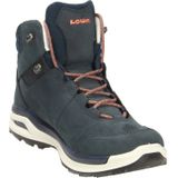 Lowa Locarno GTX Qc High Rise wandelschoenen voor dames, Blauwe Marine Mandarijn 6912, 37.5 EU