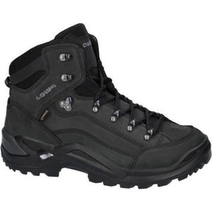 LOWA - RENEGADE GTX MID - Wandelschoenen - Antraciet - Nubuck - Waterdicht