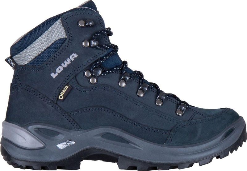 Lowa - Renegade GTX Mid - Wandelschoen - Navy/Grey - Nubuck Leer