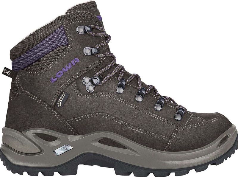 LOWA - RENEGADE GTX MID - Wandelschoenen - Bruin - Nubuck Leer