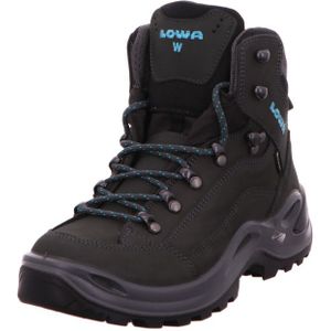 Wandelschoen Lowa Women Renegade GTX Mid Wide Asphalt Turquoise