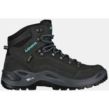 Wandelschoen Lowa Women Renegade GTX Mid S Asphalt Turquoise