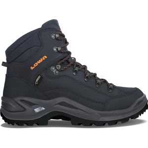 Lowa renegade gtx mid in de kleur marine.