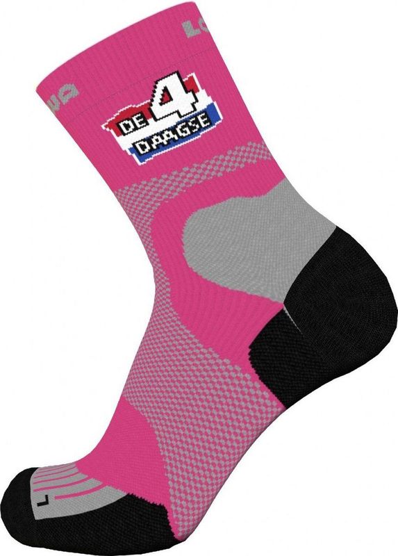 Lowa - Vierdaagse - Sportsokken - Grijs - Anatomisch - Comfortabel Voetbed