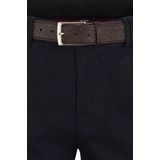 Meyer - Diego - Chino Broek - Marineblauw - 100% Katoen - Normale Fit