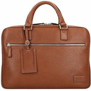 Picard Authentieke aktetas Leer 40 cm Laptopcompartiment cognac