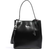Picard Berlin handbagage voor dames, zwart., 27x27x14, leren tas dames