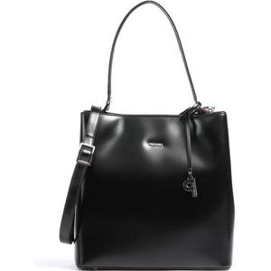 Picard Berlin handbagage voor dames, zwart., 27x27x14, leren tas dames