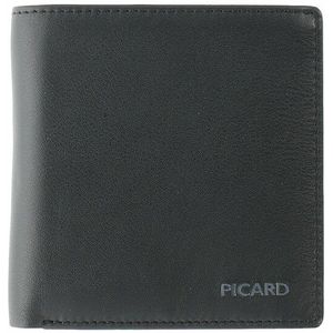 Picard Franz 1 Portemonnee RFID Leer 9,5 cm schwarz