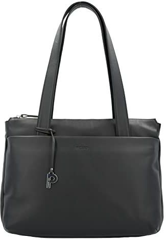 Handtaschen blau Shopper Leder One Size
