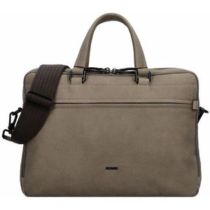 Picard Casual Koffer Leer 38 cm Laptop compartiment taupe