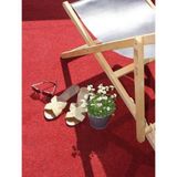 Primaflor-Ideen in Textil Kunstrasen »GREEN«, rechteckig, 7,5 mm Höhe, Rasenteppich, rot, mit Noppen, witterungsbeständig & wasserfest