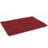Primaflor-Ideen in Textil Kunstrasen »GREEN«, rechteckig, 7,5 mm Höhe, Rasenteppich, rot, mit Noppen, witterungsbeständig & wasserfest
