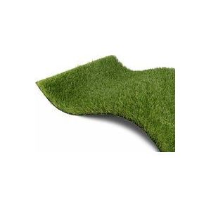Primaflor-Ideen in Textil Kunstrasen "Premium ZENIT", rechteckig, Höhe 47 mm. Mit Drainagefunktion, strapazierfähig, wasserfest, UV-stabil & witterungsbeständig. Ideal für Balkon & Terrasse.