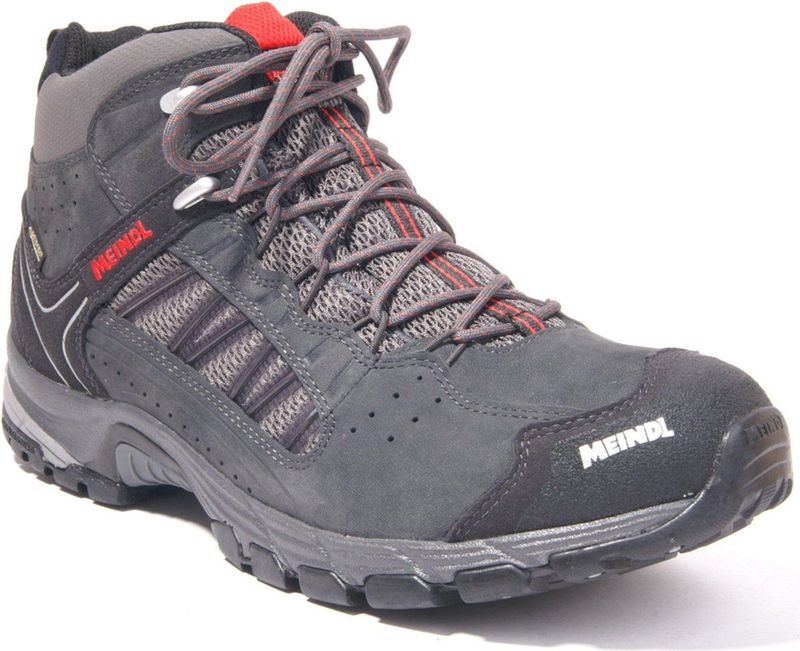 Meindl - Wandelschoenen - Zwart - Nubuck en Mesh - Gore-Tex Voering
