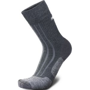 Meindl - Mt6 - Wandelsokken - Antraciet - Merino en Acryl, Mulesing-vrij, Anatomisch Ontworpen