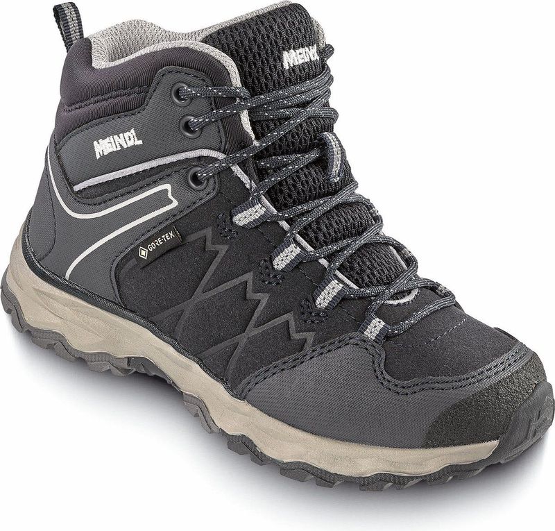 Meindl - Boneto Junior Mid GTX - Wandelschoenen - Zwart - Suède/Mesh