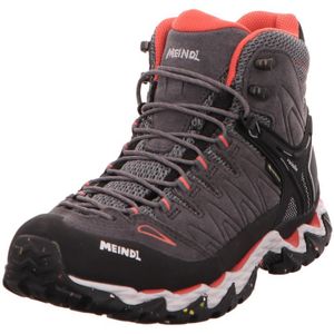 Meindl, LITE HIKE LADY GTX, 4691-31, Grijs combi dames half hoge wandelschoenen wijdte H