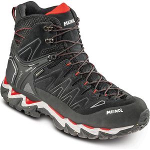 Meindl - Lite Hike GTX - Wandelschoenen - Zwart Rood - Synthetisch Mesh